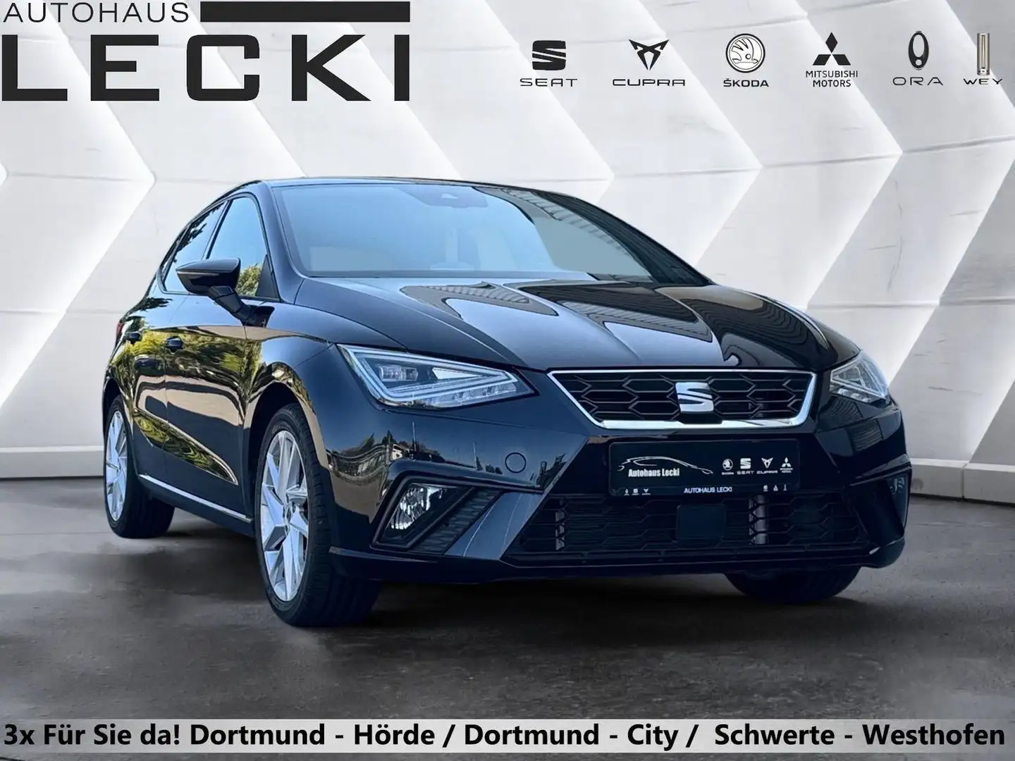 SEAT Ibiza FR 1.0 TSi *LED*FULL-LINK*17ZOLL*5JAHRE GARANTIE* Noir - 1