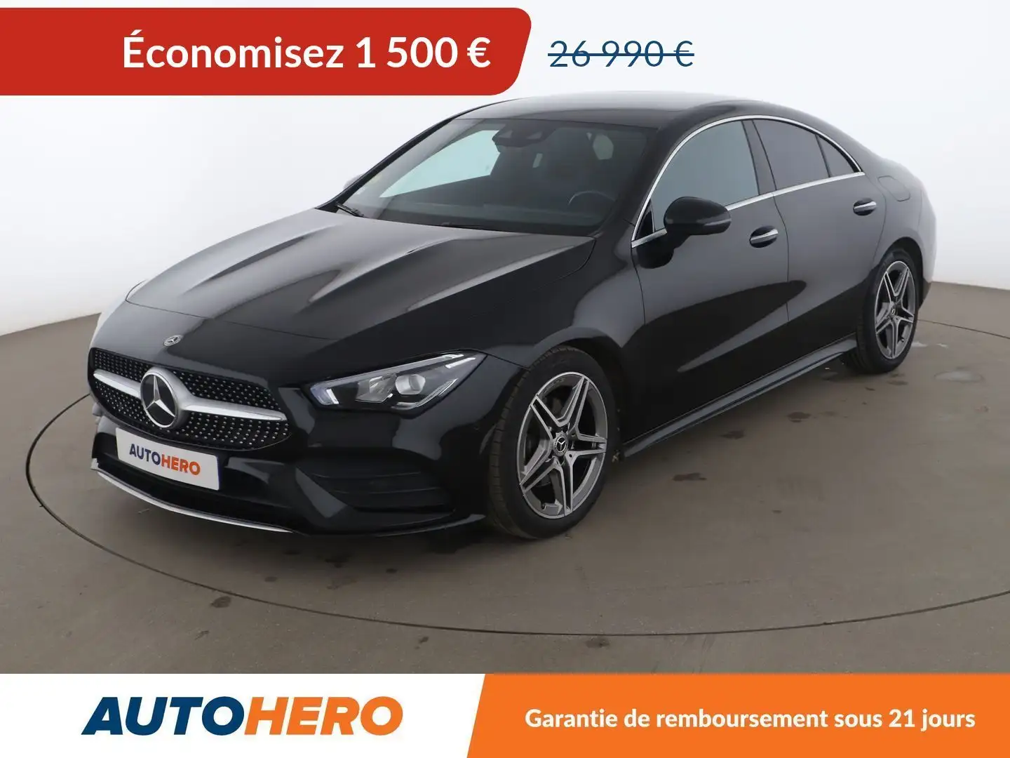 Mercedes-Benz CLA 180 180 d AMG Line 7G-DCT Noir - 1