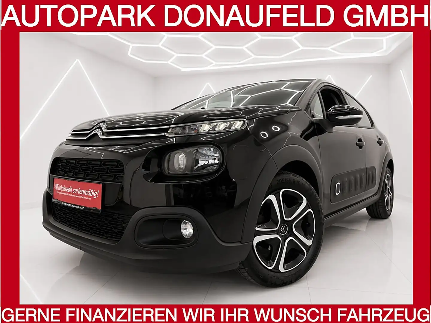 Citroen C3 PureTech 82 5-Gang-Manuell Shine Schwarz - 1