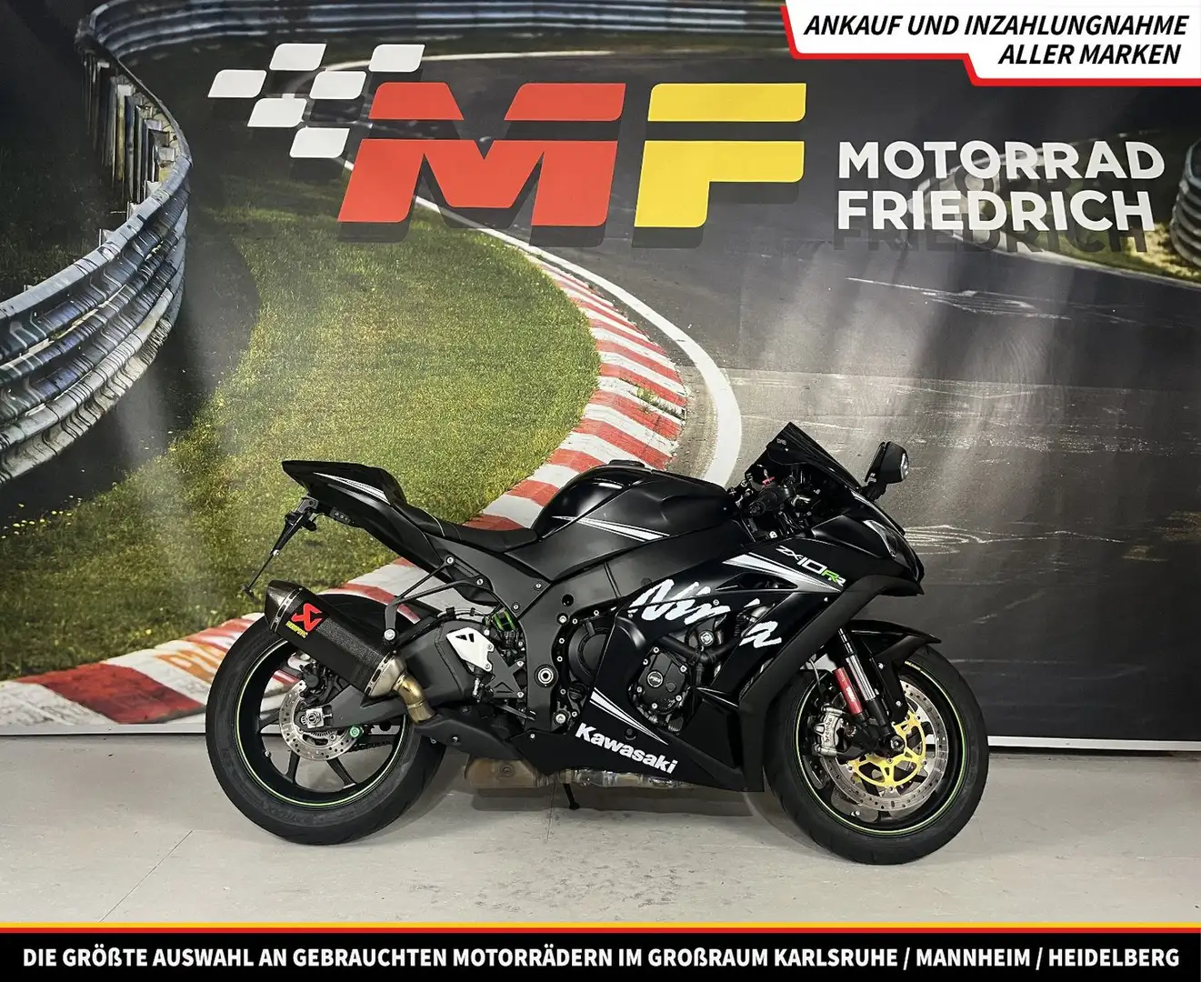 Kawasaki Ninja ZX-10RR ULTRA SELTENE DOPPEL R!!!] Noir - 1