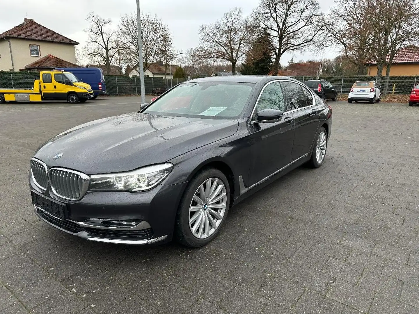 BMW 730 LED Leder Display Key Vollausstattung Šedá - 1