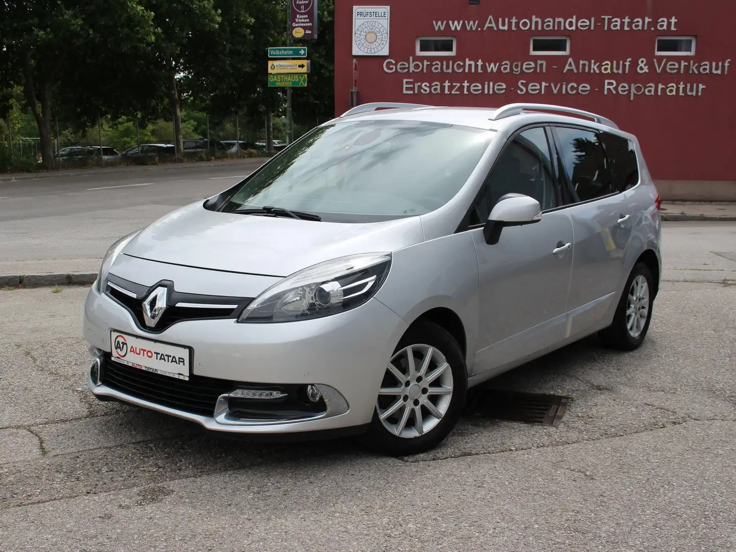 Renault Scenic Authentique|Automatik|ab mtl. 65 EUR Grau - 2