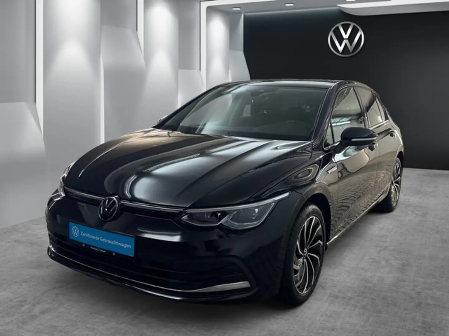 Volkswagen Golf VIII Lim. 1.5TSI Style BUSINESS LED ACC NAVI SITZH Schwarz - 1