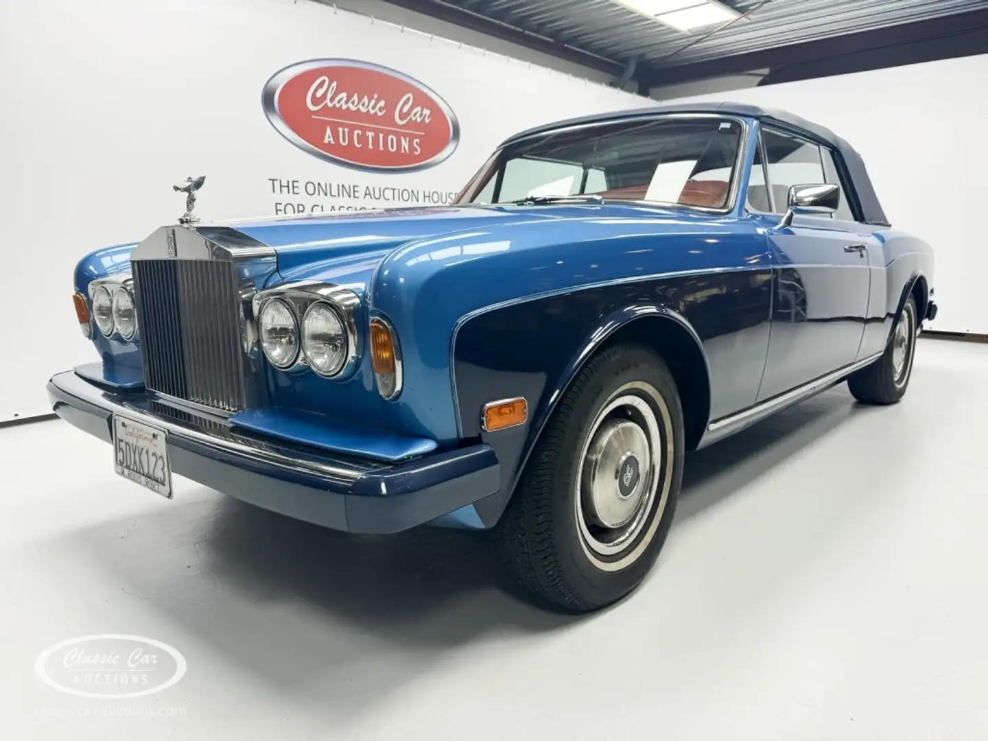 Rolls-Royce Corniche Cabriolet  - ONLINE AUCTION Bleu - 2