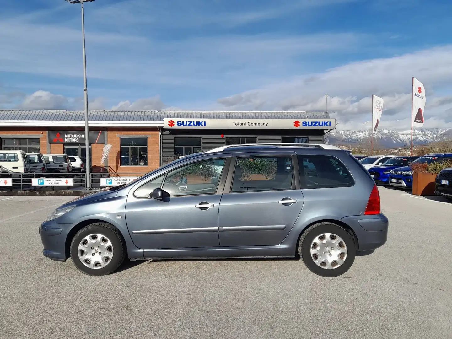 Peugeot 307 SW 1.6 hdi 16v Australian fap Gris - 2