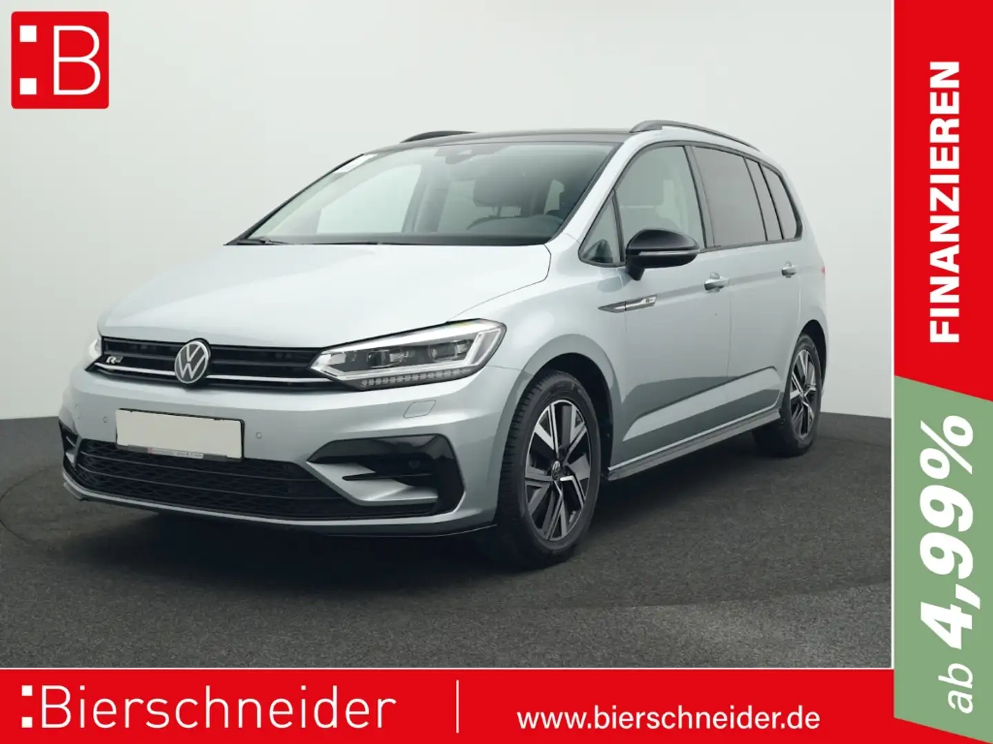 Volkswagen Touran 1.5 TSI DSG Highline R-Line BLACK-STYLE KAMERA NAV Silber - 1