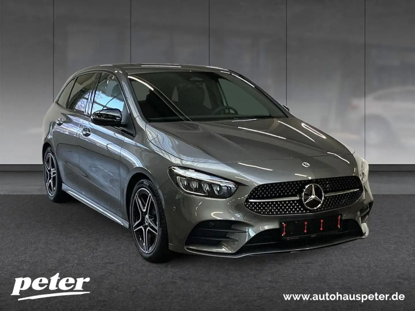 Mercedes-Benz B 220 4MATIC AMG+18"+NIGHT+LED+360°-KAMERA Grau - 2