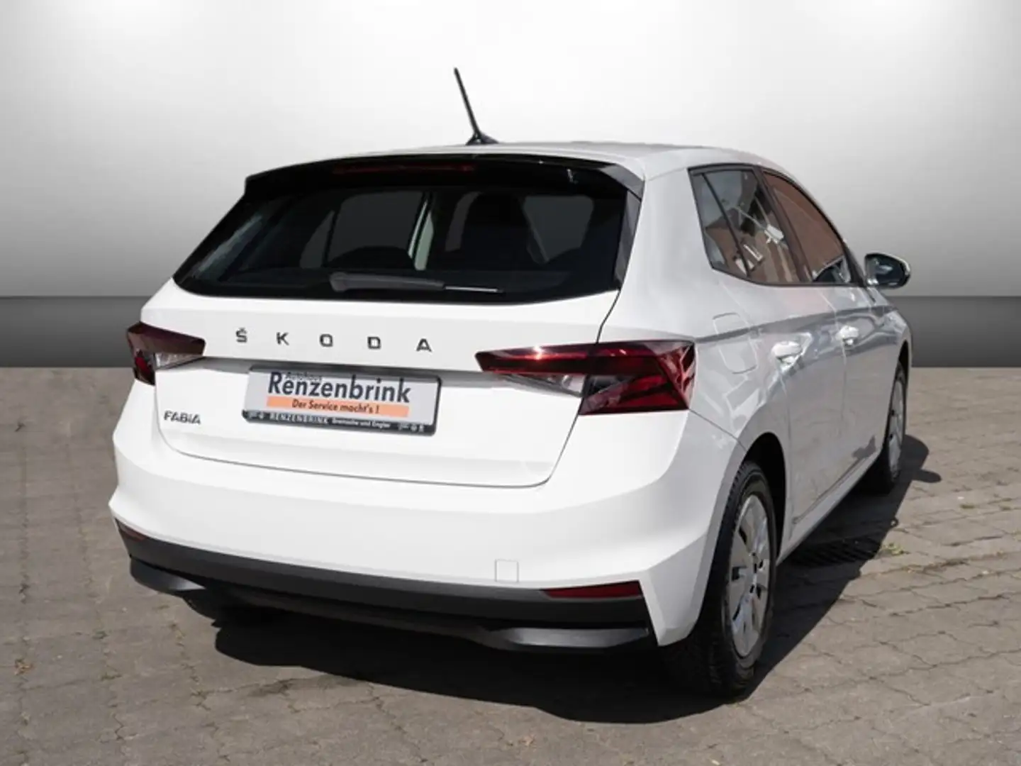 Skoda Fabia 1.0 MPI Active LED+KLIMA+LANE-ASSIST Weiß - 2