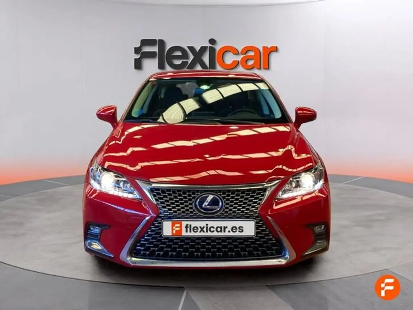 Lexus CT 200h Eco Rojo - 2