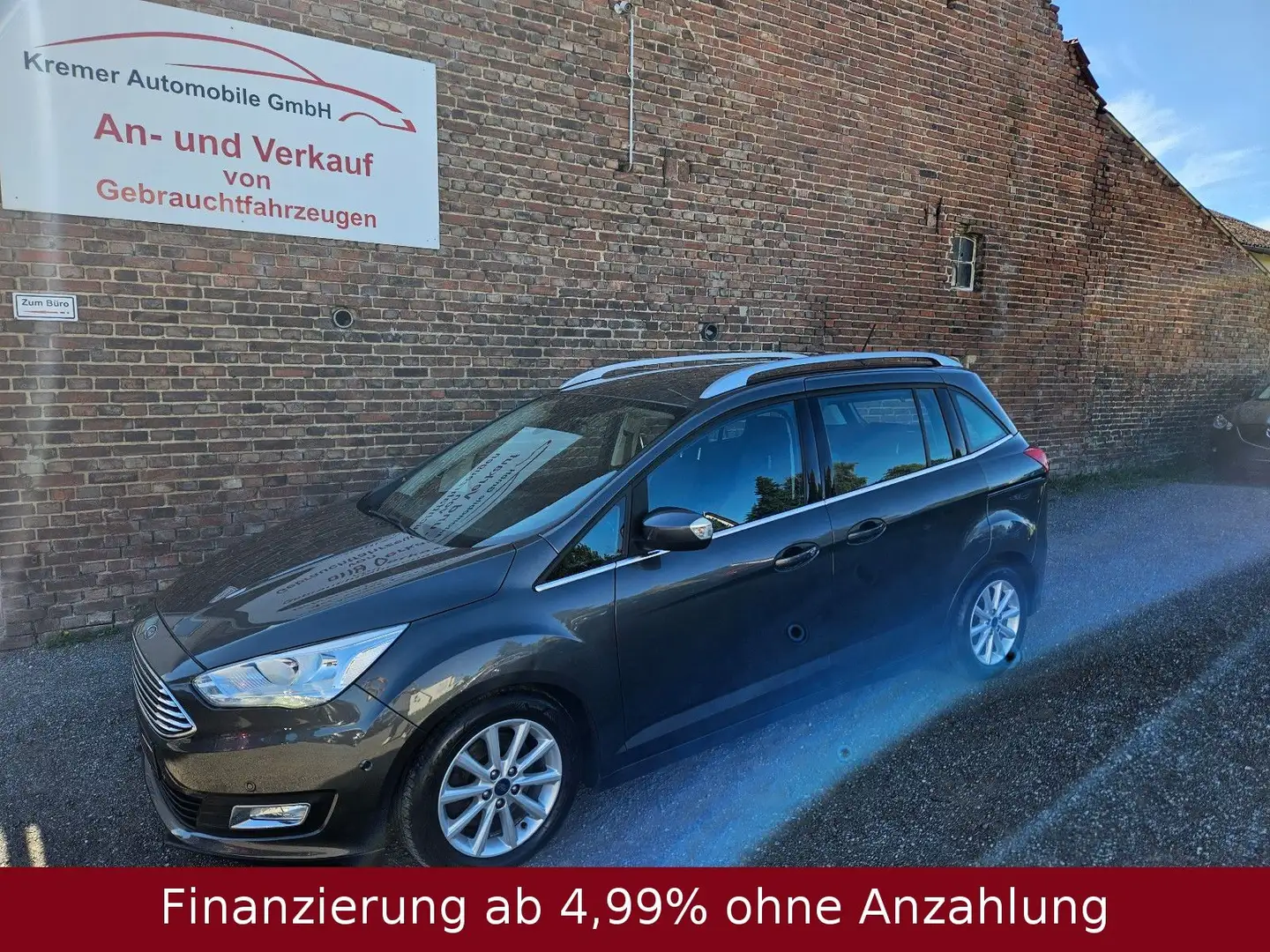 Ford Grand C-Max Titanium | TüV neu | Zahnriemen neu Schwarz - 1