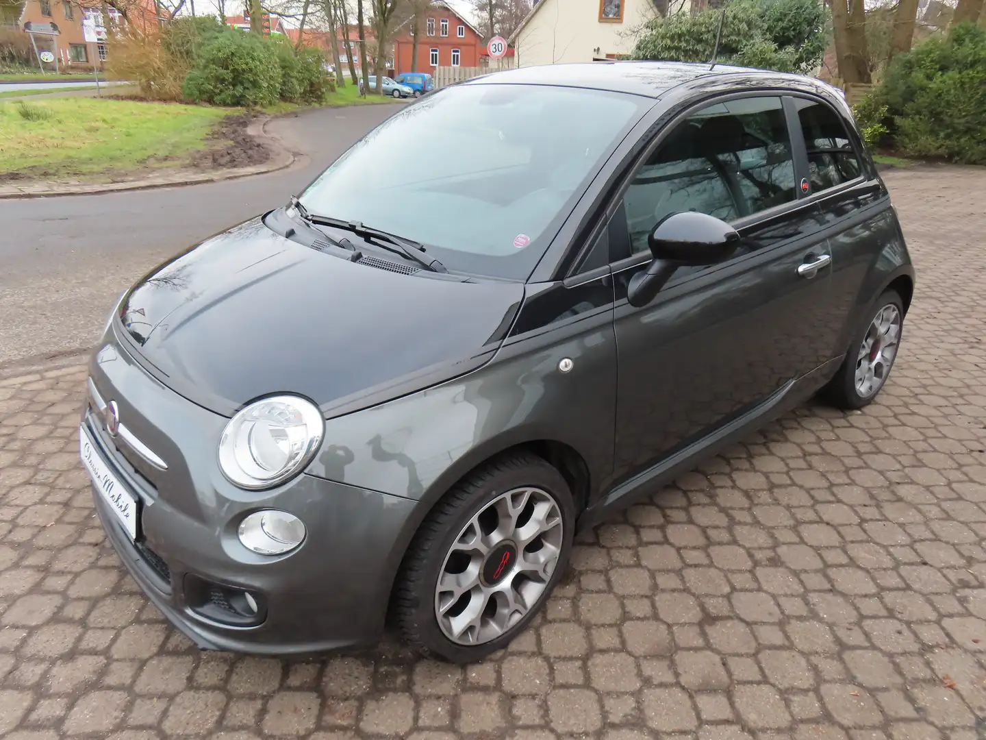 Fiat 500 1.2 GQ Sondermodell *Leder*2.Hand*HU a.W. neu* Grau - 2