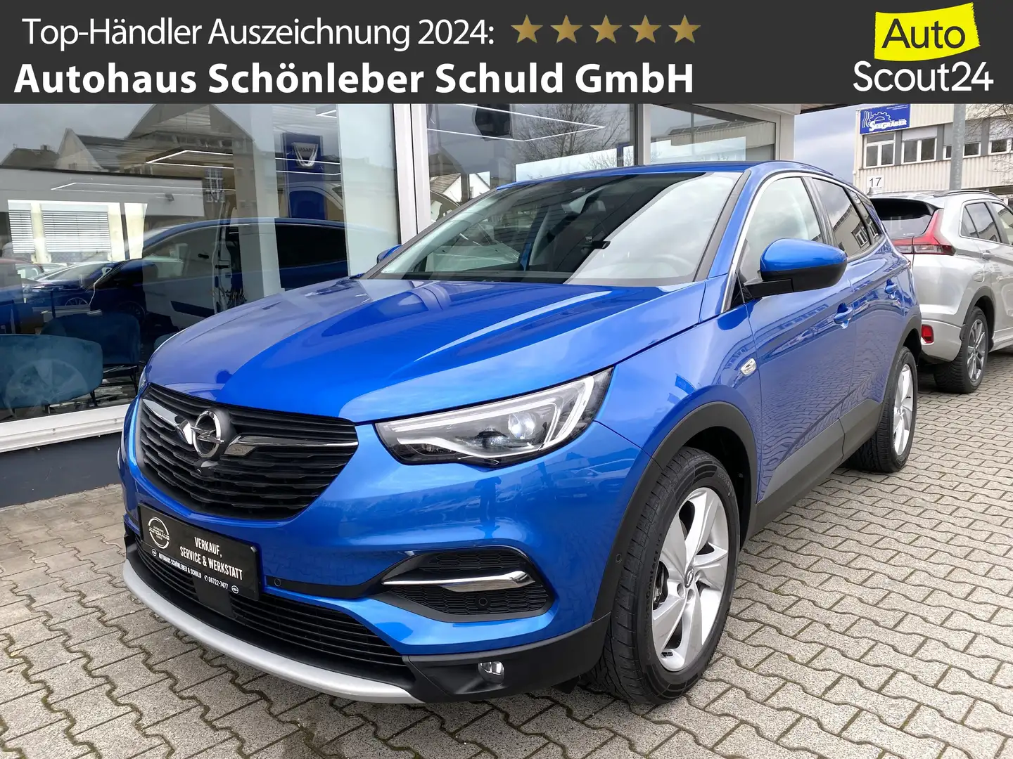 Opel Grandland X Innovation *1. HAND*LED*NAVI*SITZH.*ZAHNRIEMEN NEU Blu/Azzurro - 1