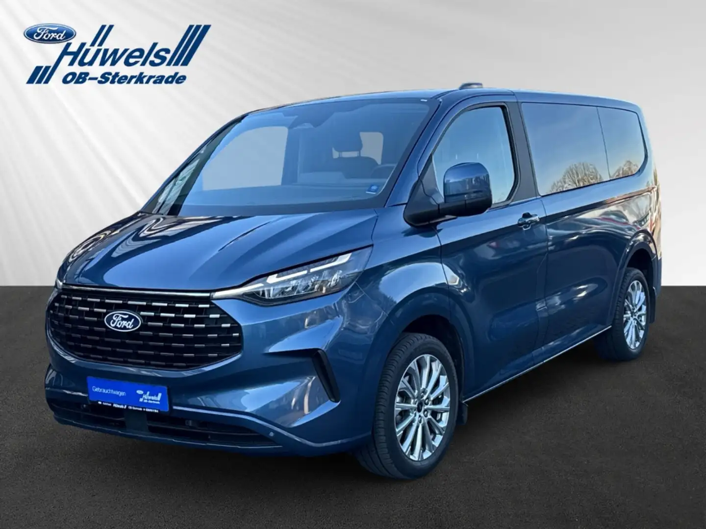 Ford Tourneo Custom L1 2.0 Ecobl. Titanium +ACC+TWA+AHK+NAVI+ Azul - 1