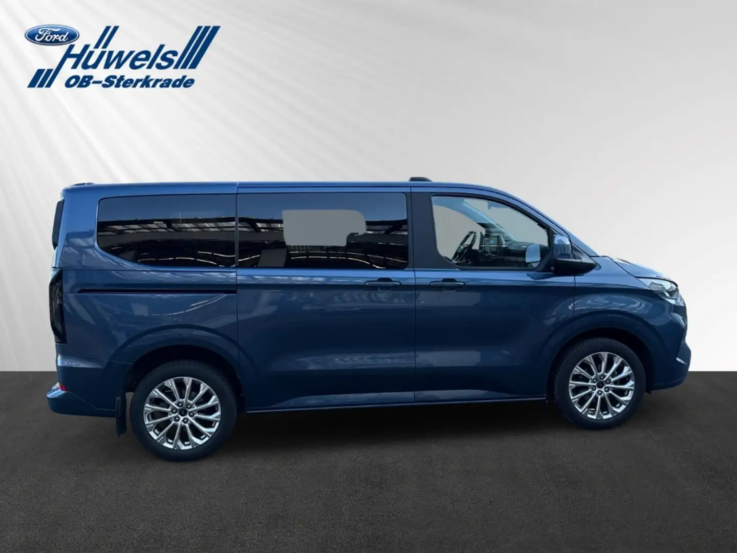 Ford Tourneo Custom L1 2.0 Ecobl. Titanium +ACC+TWA+AHK+NAVI+ Kék - 2