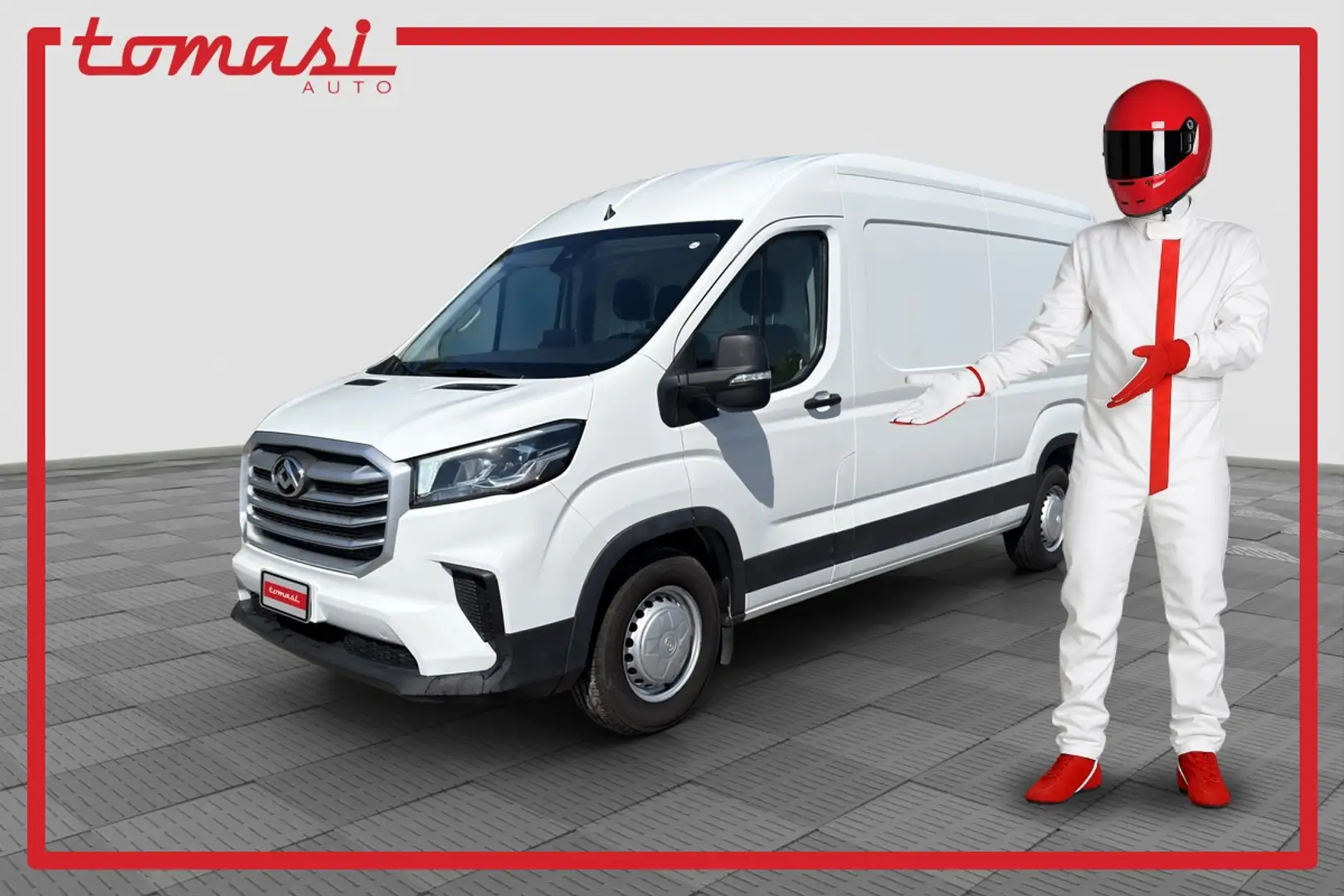 Maxus Deliver 9 Deliver9 2.0CRDI 150CV FWD PL-TM Furgone Weiß - 1