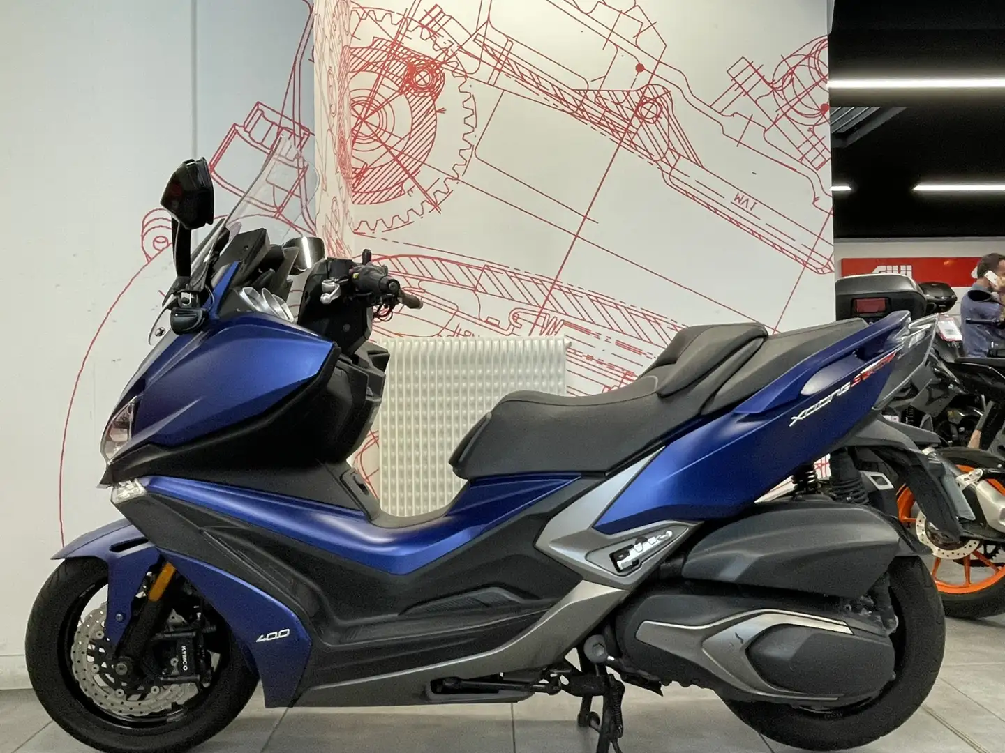 Kymco Xciting 400i Albastru - 2