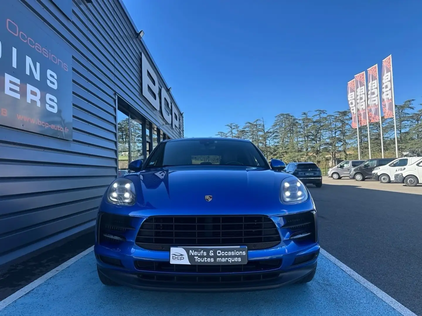 Porsche Macan (95B) 3.0 V6 354CH S PDK EURO6D-T EVAP ISC Bleu - 2