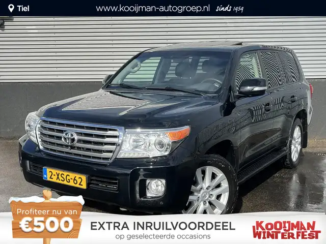 Toyota Land Cruiser V8 4.5 D-4D Executive 7p. 272PK Navigatie, Schuif/