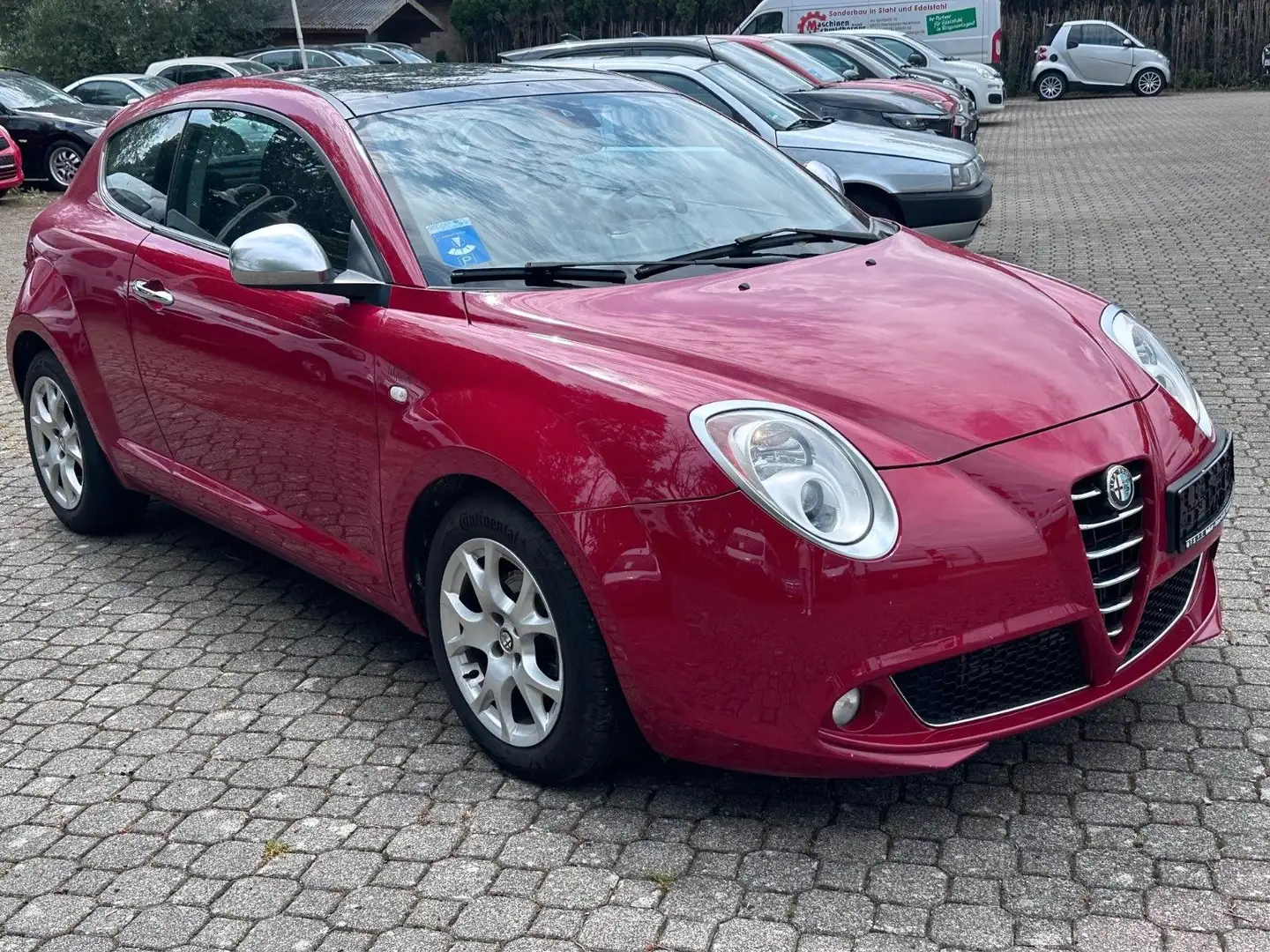Alfa Romeo MiTo Turismo Schiebedach, AHK, 8-fach bereift! Rot - 2