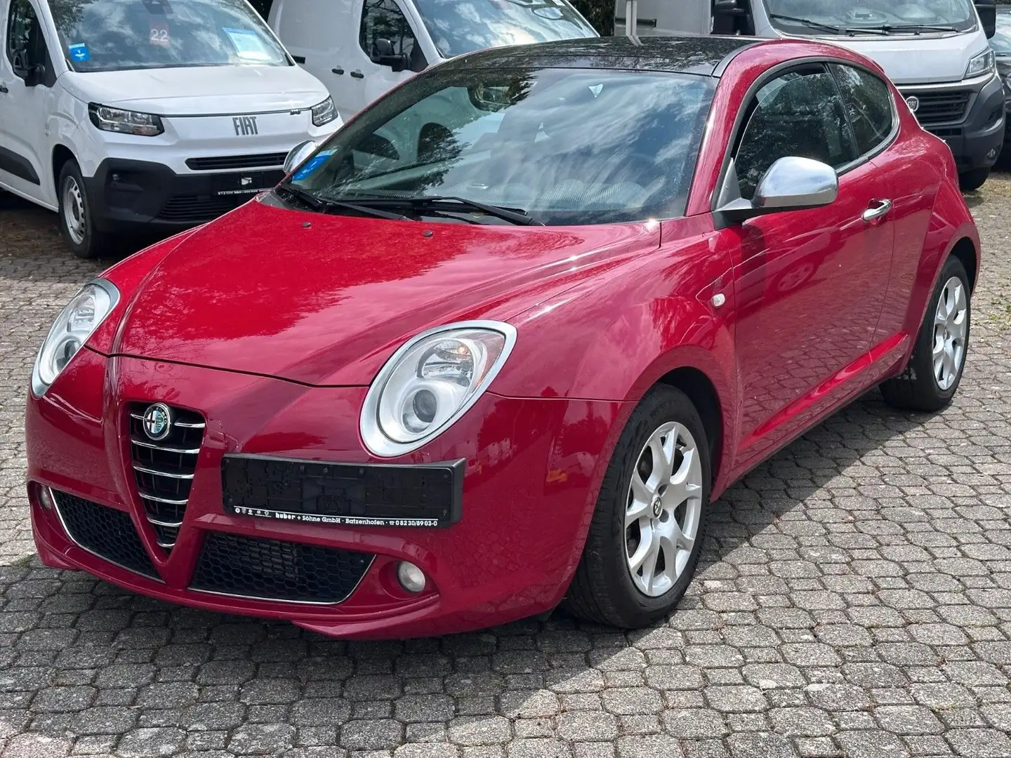 Alfa Romeo MiTo Turismo Schiebedach, AHK, 8-fach bereift! Rot - 1