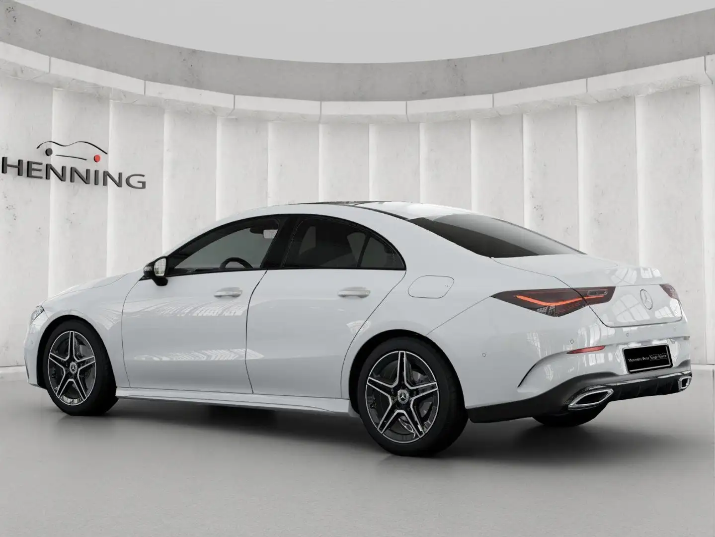 Mercedes-Benz CLA 180 AMG Night-Paket Panorama 360° STHZ 18" Bianco - 2