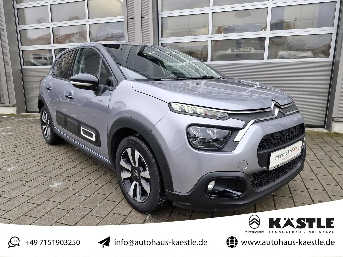 Citroen C3 Max PT 110 NAVI*Keyless*Kamera*Android Auto Grau - 1
