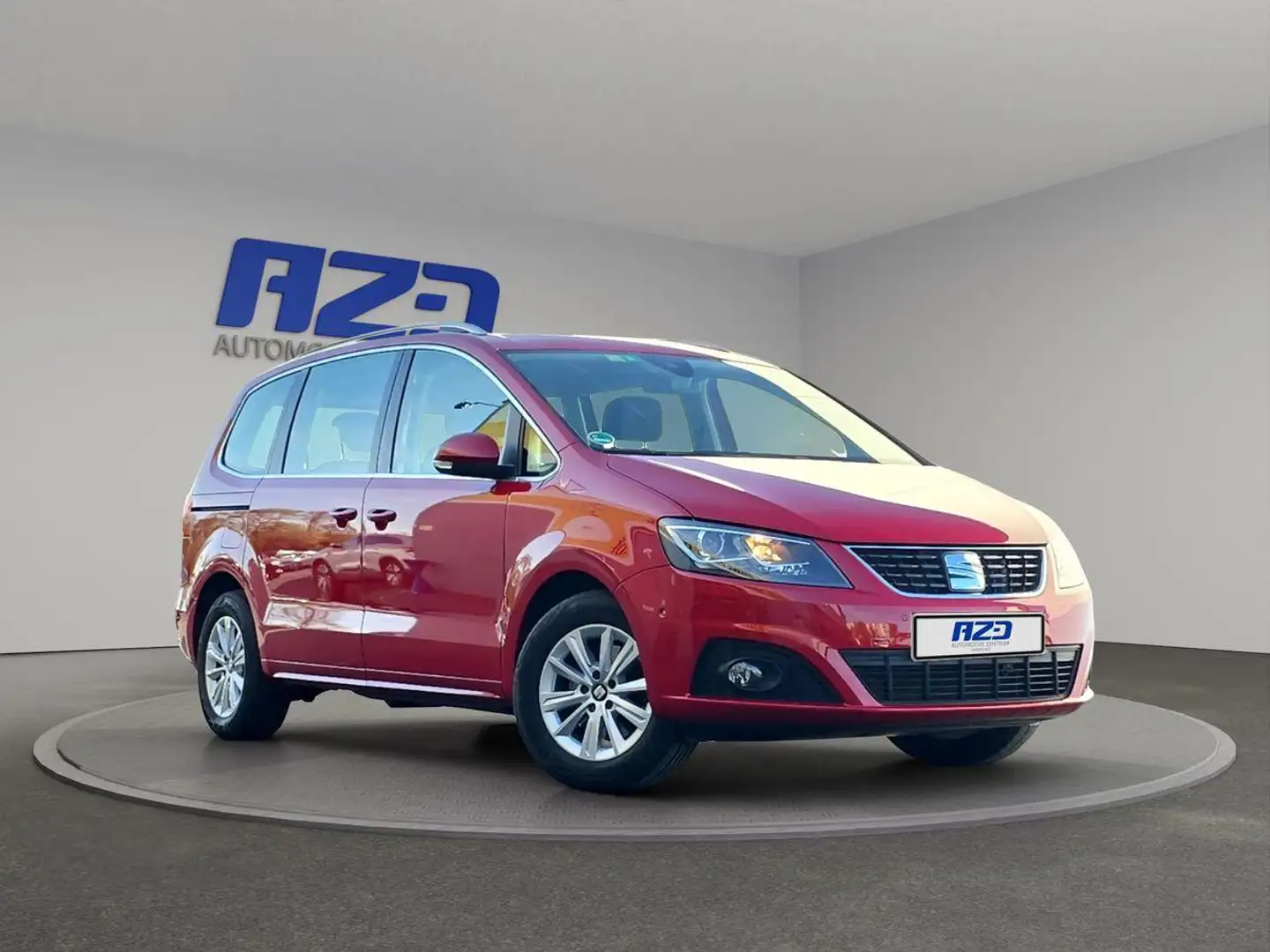 SEAT Alhambra 1.4 TSI AHK ACC 1-KINDESITZ R-KAM  XENON Rot - 2