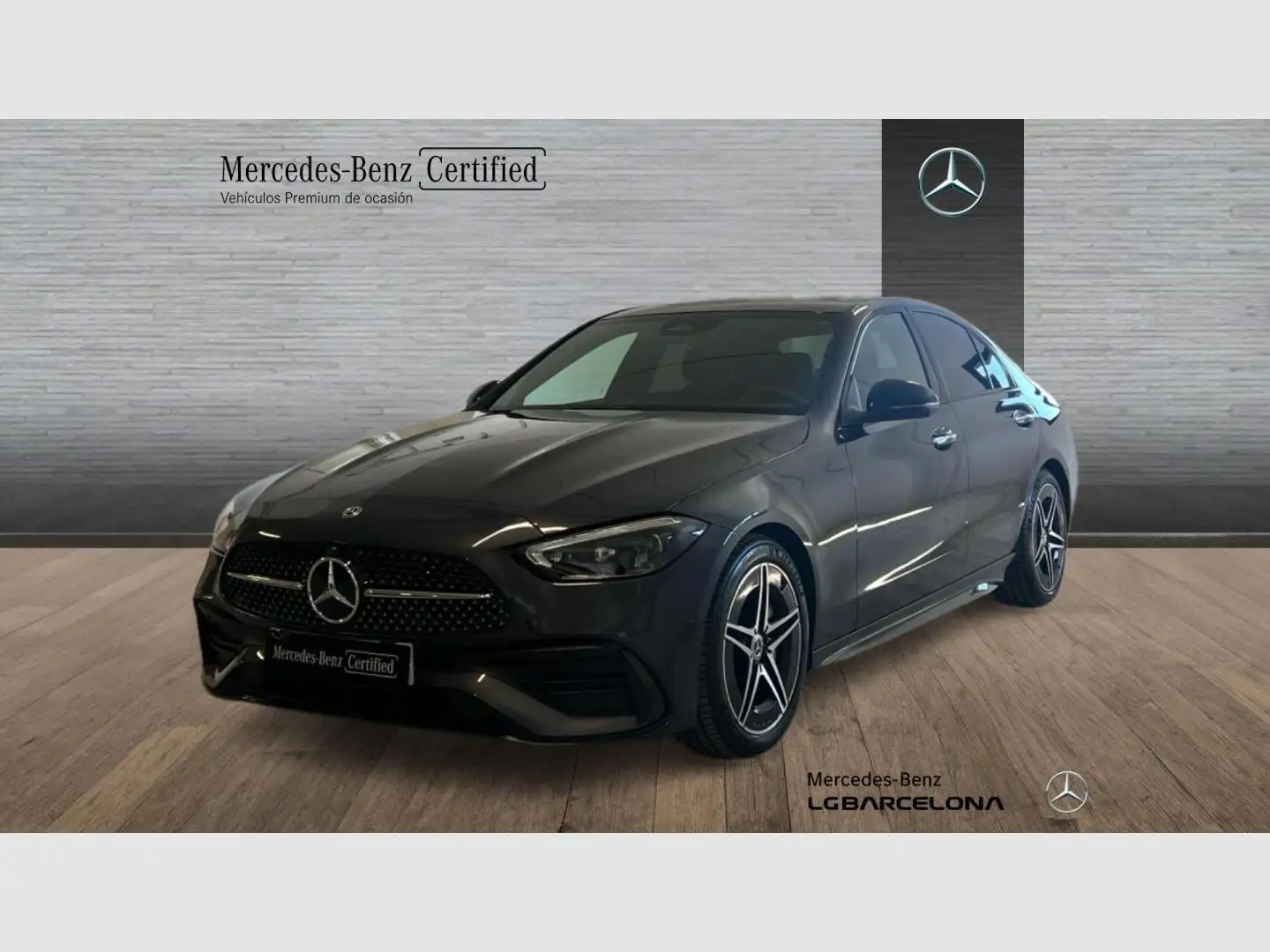 Mercedes-Benz C 200 AMG Line Gri - 1