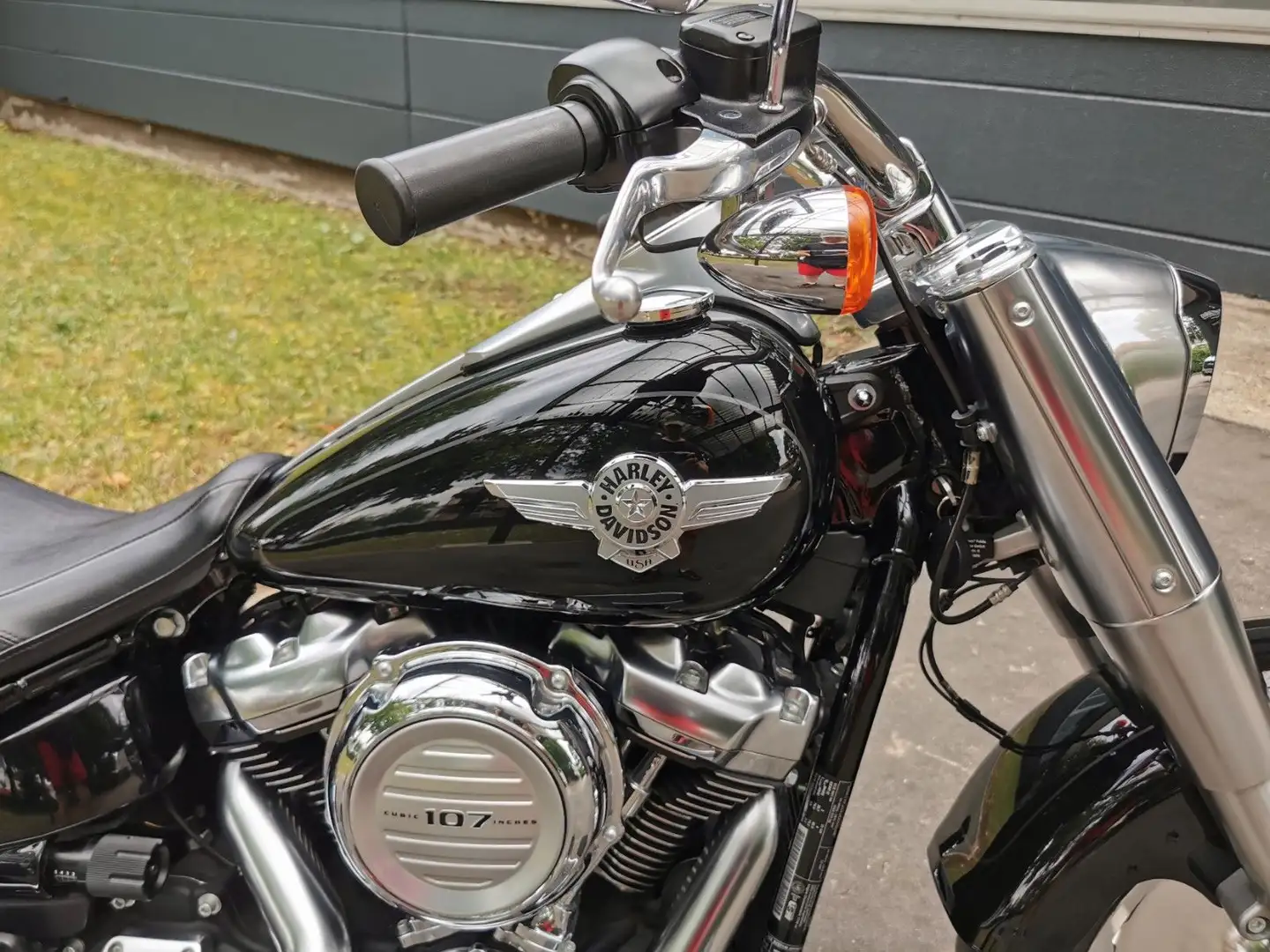 Harley-Davidson Fat Boy ABS| 1. Hand| deutsches Modell Noir - 2
