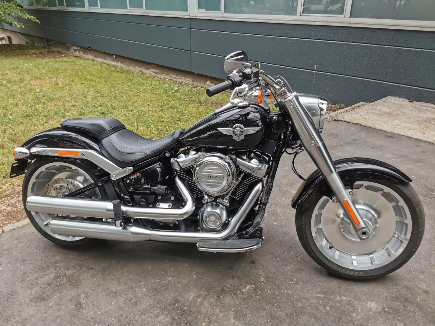 Harley-Davidson Fat Boy ABS| 1. Hand| deutsches Modell Noir - 1