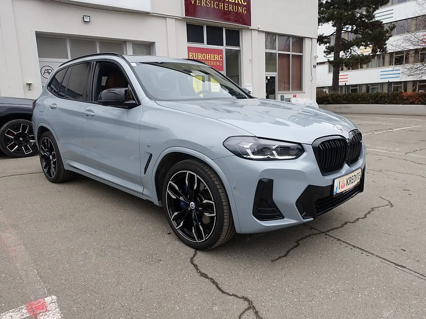 BMW X3 M X3 M40d 48V   AHK,Pano,Head Up,Leder,RFK,Navi u... Gris - 2