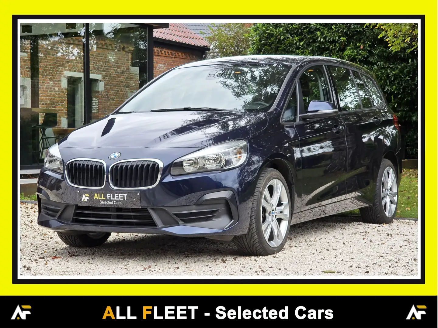 BMW 216 FACELIFT - 7 places Automatique - LIKE NEW Blau - 1