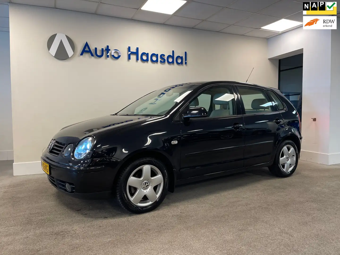 Volkswagen Polo 1.4-16V HIGHLINE|AUTOMAAT|VEEL OPTIES!|NAP Zwart - 1