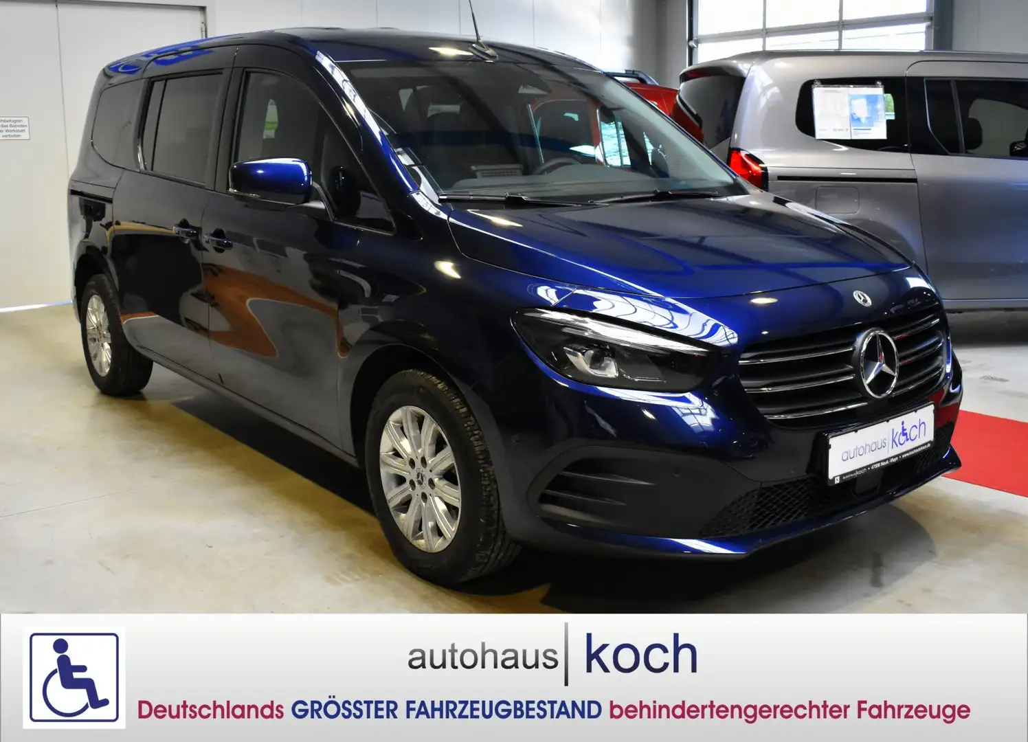 Mercedes-Benz T-Class lang 180 Progressive rollstuhlgerecht Синій - 2