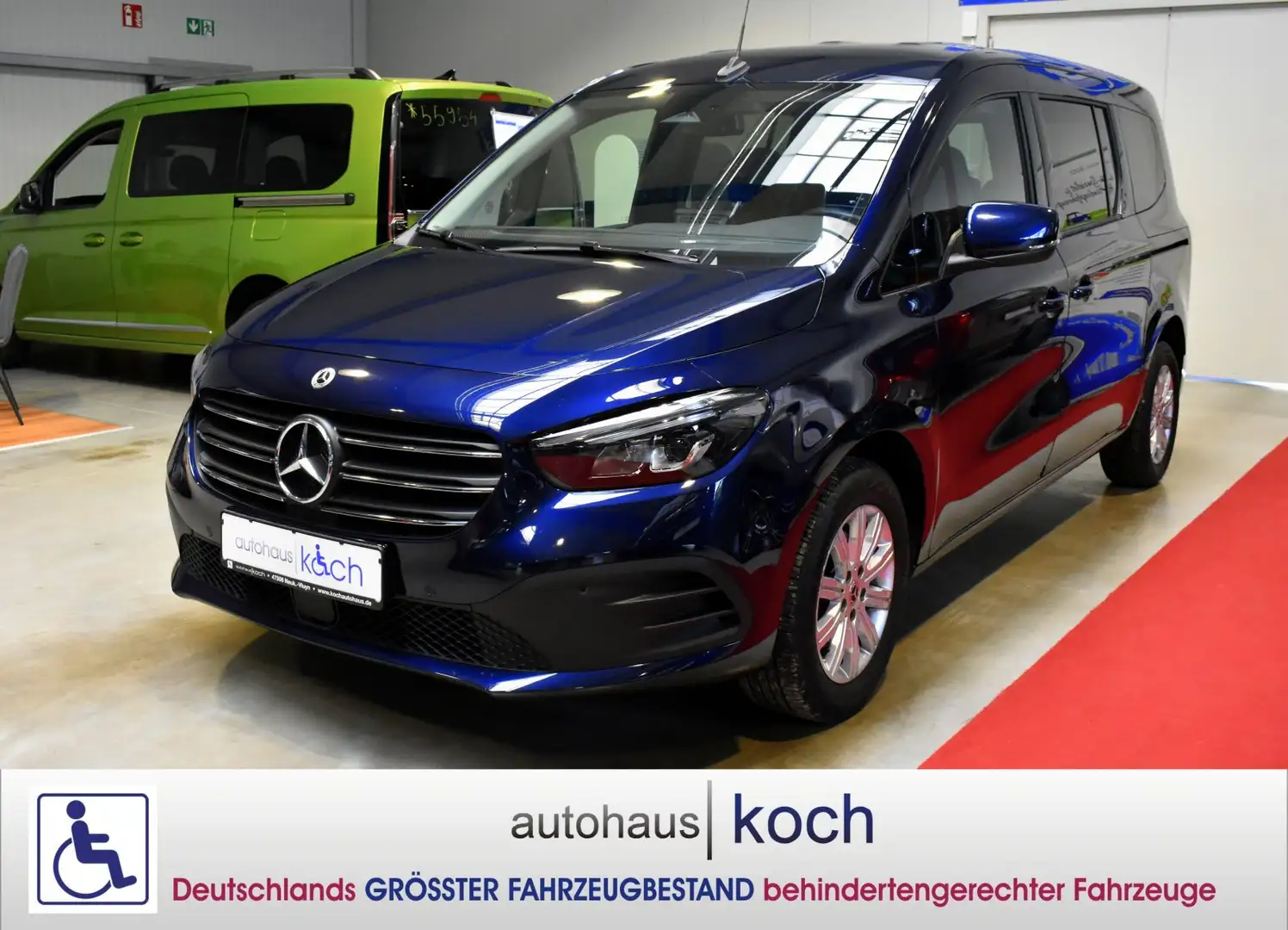 Mercedes-Benz T-Class lang 180 Progressive rollstuhlgerecht Синій - 1