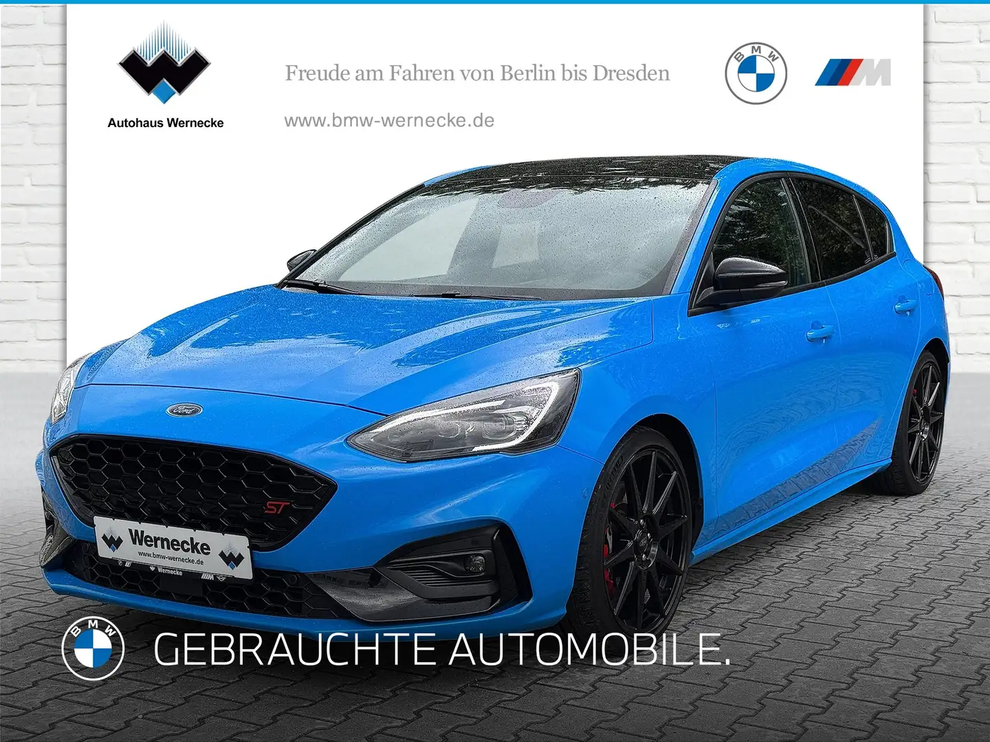 Ford Focus 2.3 EcoBoost S&S ST DAB LED RFK Klimaaut. Blauw - 1