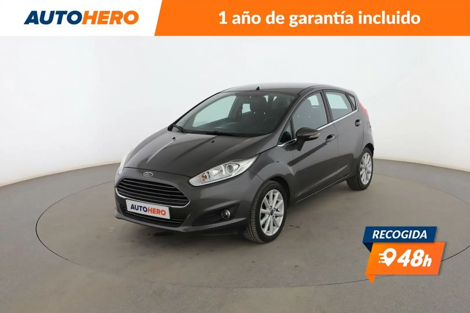 Ford Fiesta 1.5 TDCi Titanium 95 Gris - 1