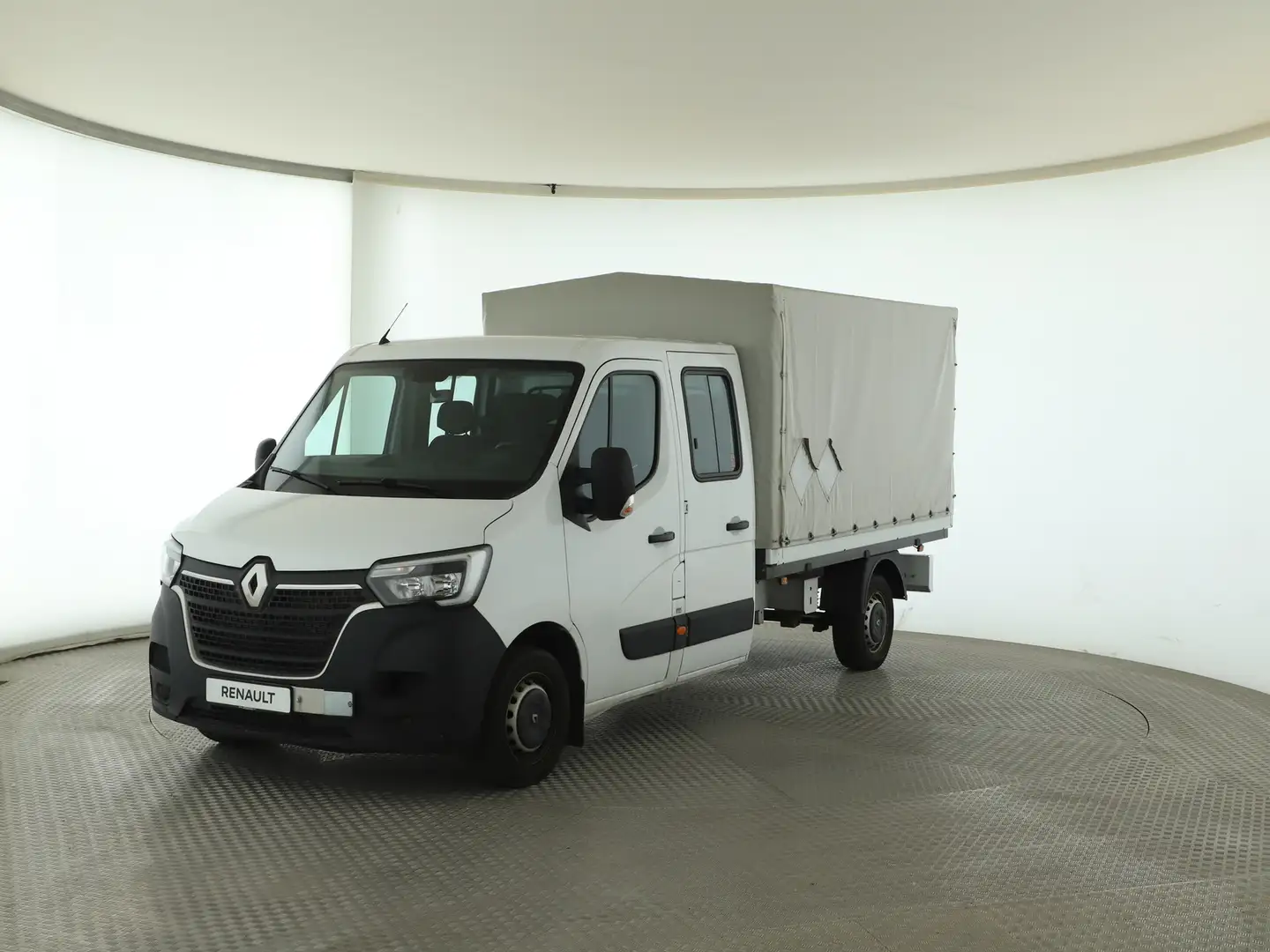 Renault Master PRITSCHE DoppelKa 3,5t dCi 135 L3H1 KLIMA Weiß - 1