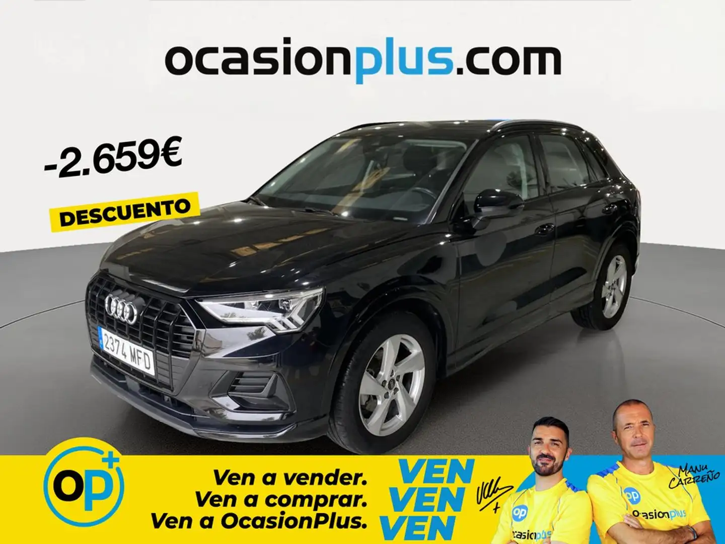 Audi Q3 35 TDI Advanced S tronic 110kW Negro - 1