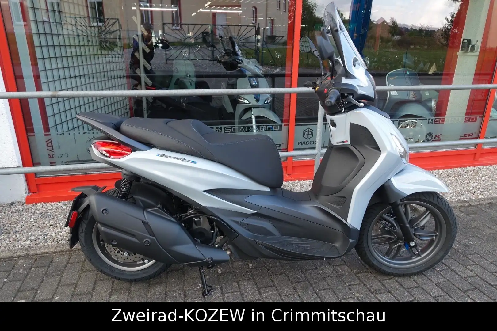 Piaggio Beverly 400 Sport mit 4Jahren Herstellergarantie Сірий - 1