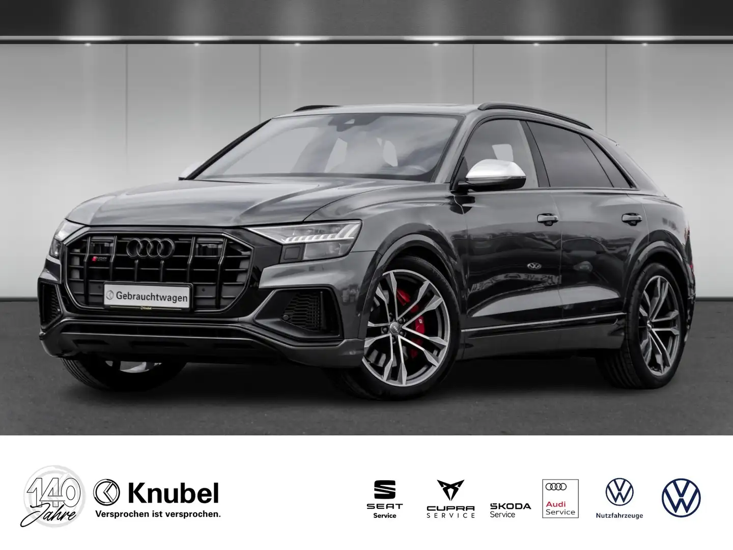 Audi SQ8 4.0 TDI Allradl. Pano HDMatrix B&O Standh. Tour... Šedá - 1