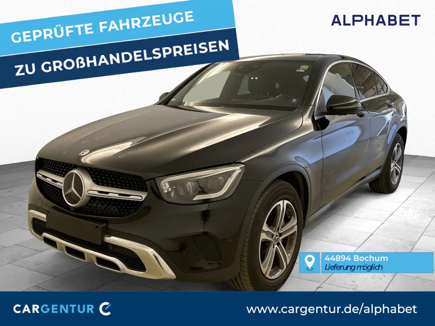 Mercedes-Benz 300 GLC-Coupe  d 4Matic 9G-TRONIC Exclusive AHK StHz 3 Noir - 1