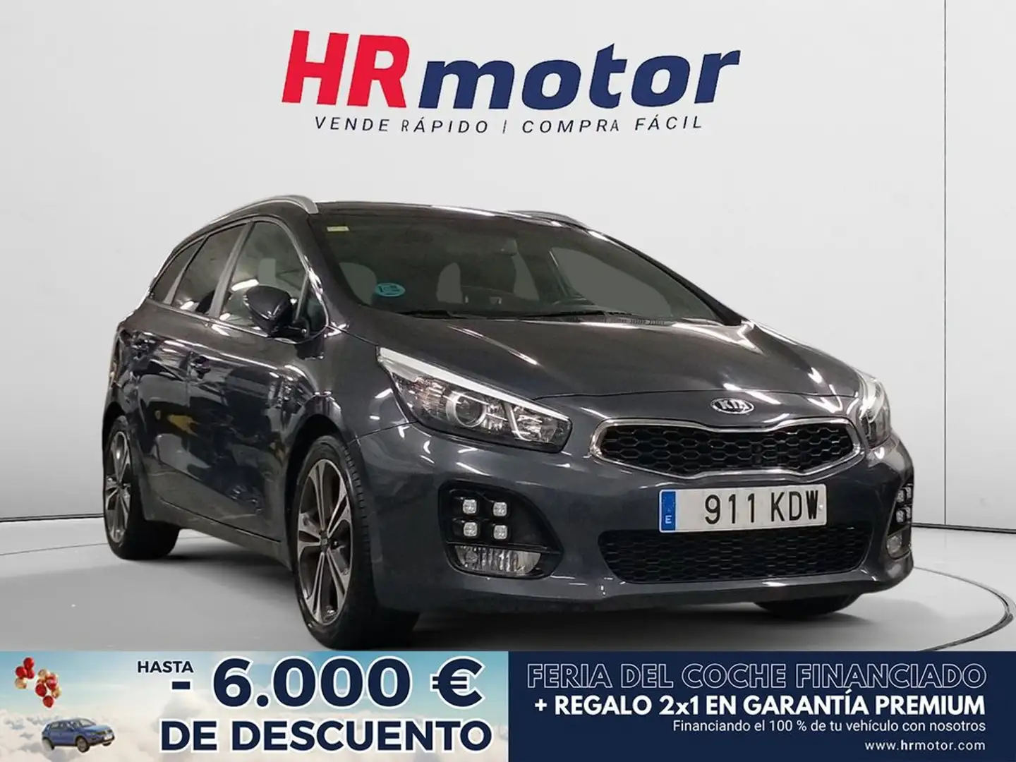 Kia Ceed / cee'd GT-Line Gris - 1