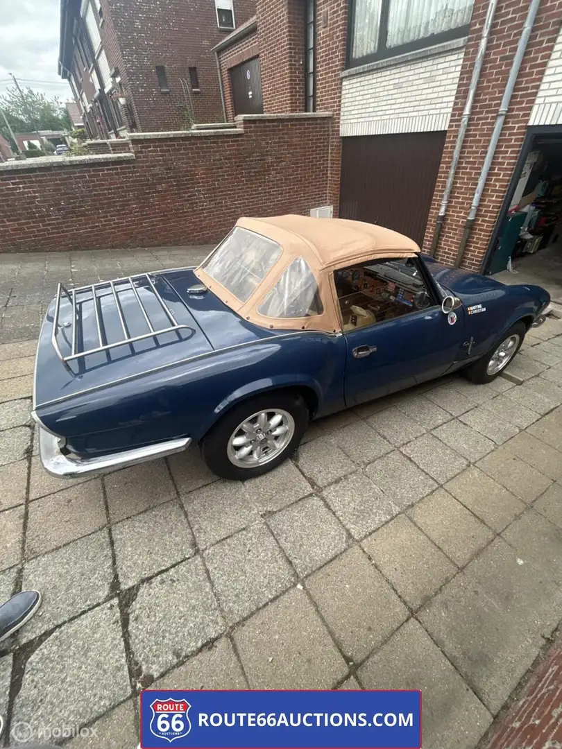 Triumph Spitfire 1500 cabriolet | Route 66 Auctions Blauw - 2