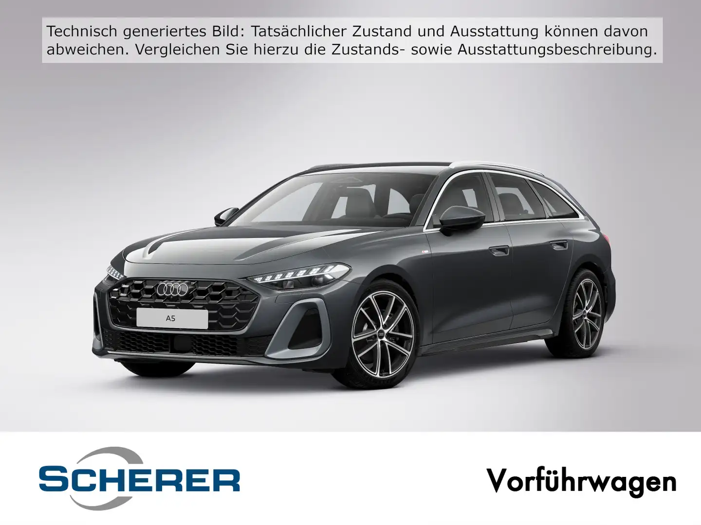 Audi A5 TFSI quat. MMI exp. Plus/S-Line innen+a Grau - 1