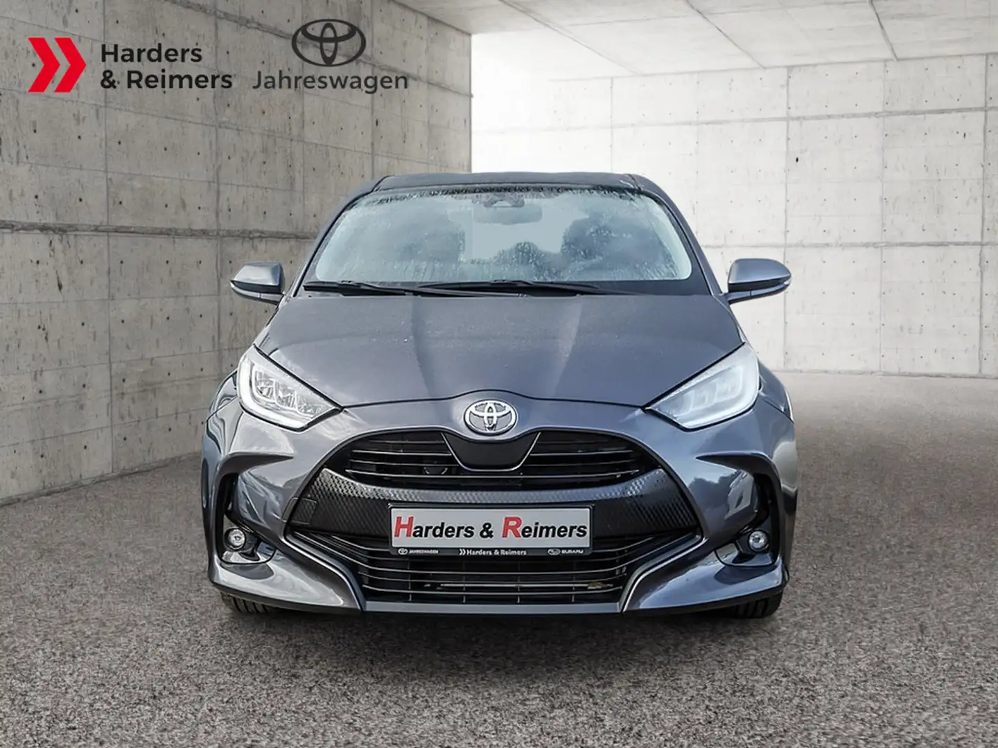 Toyota Yaris 1.5 KLIMA SHZ RÜCKFAHRKAMERA ACC LED Grijs - 2