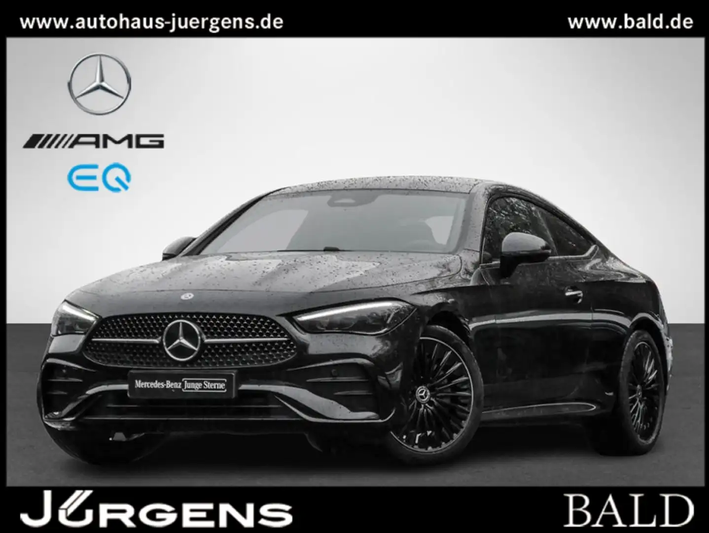 Mercedes-Benz CLE 220 d AMG-Sport/Pano/Night/Memo/LED/Cam/Totw Schwarz - 1