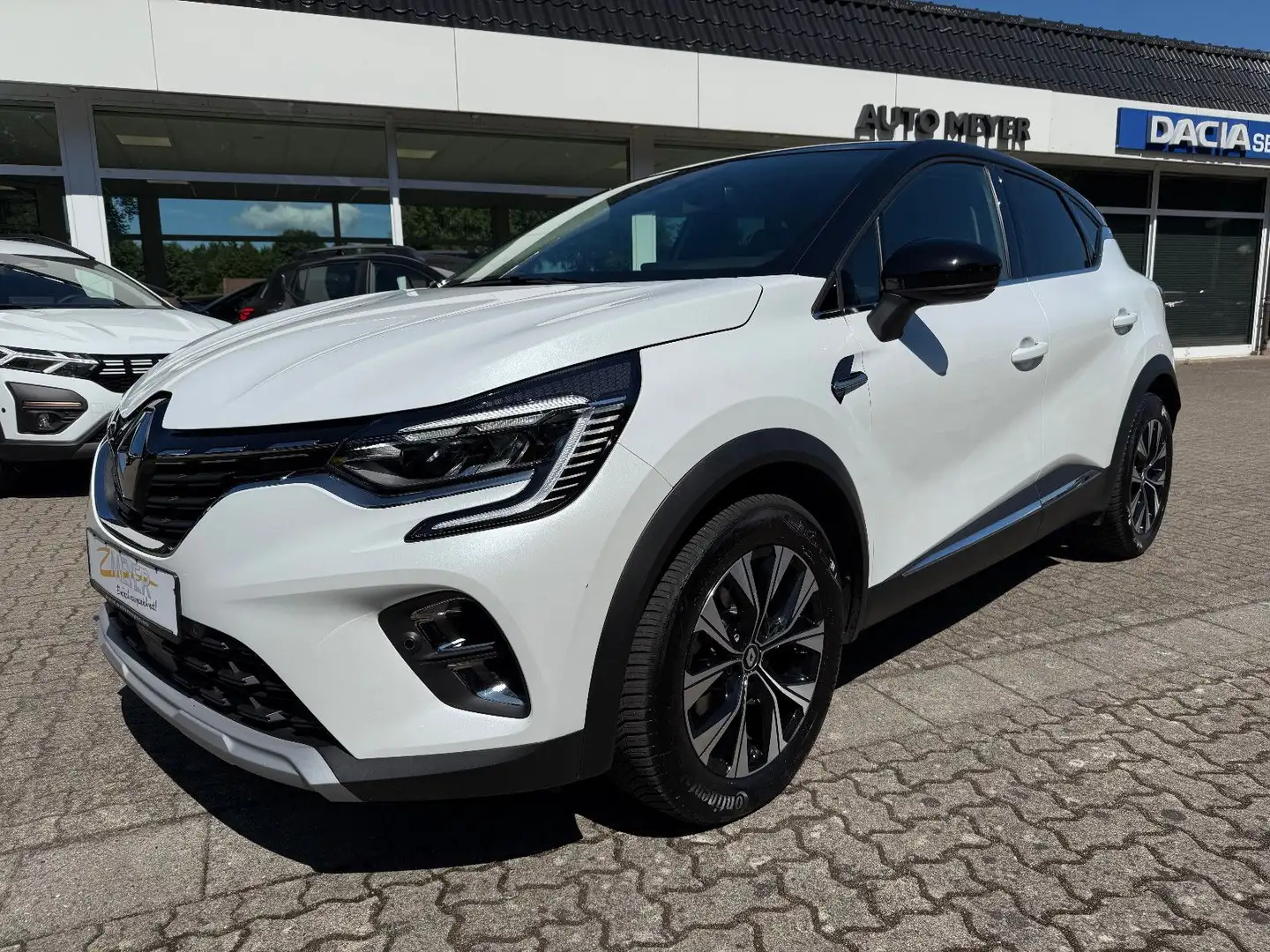 Renault Captur TCe145 FullHybrid Kamera/PDC/GJR/SHZ/LHZ Weiß - 1