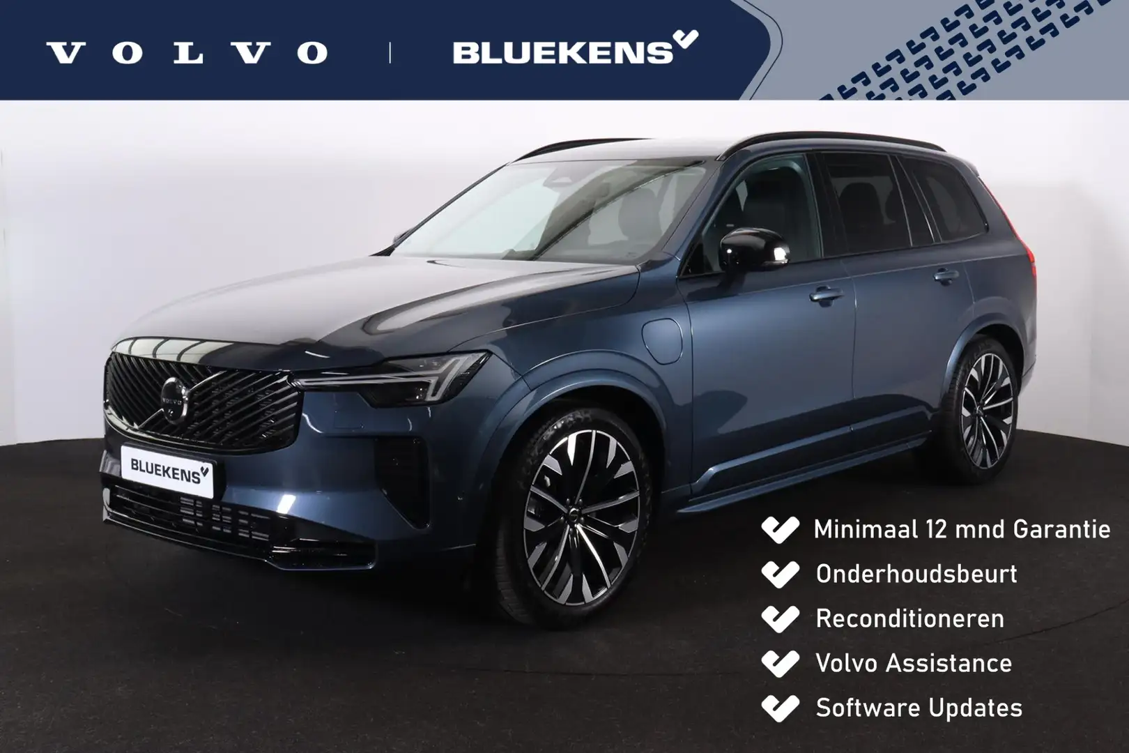 Volvo XC90 T8 Recharge AWD Plus Dark - LONG RANGE - Luchtveri Bleu - 1