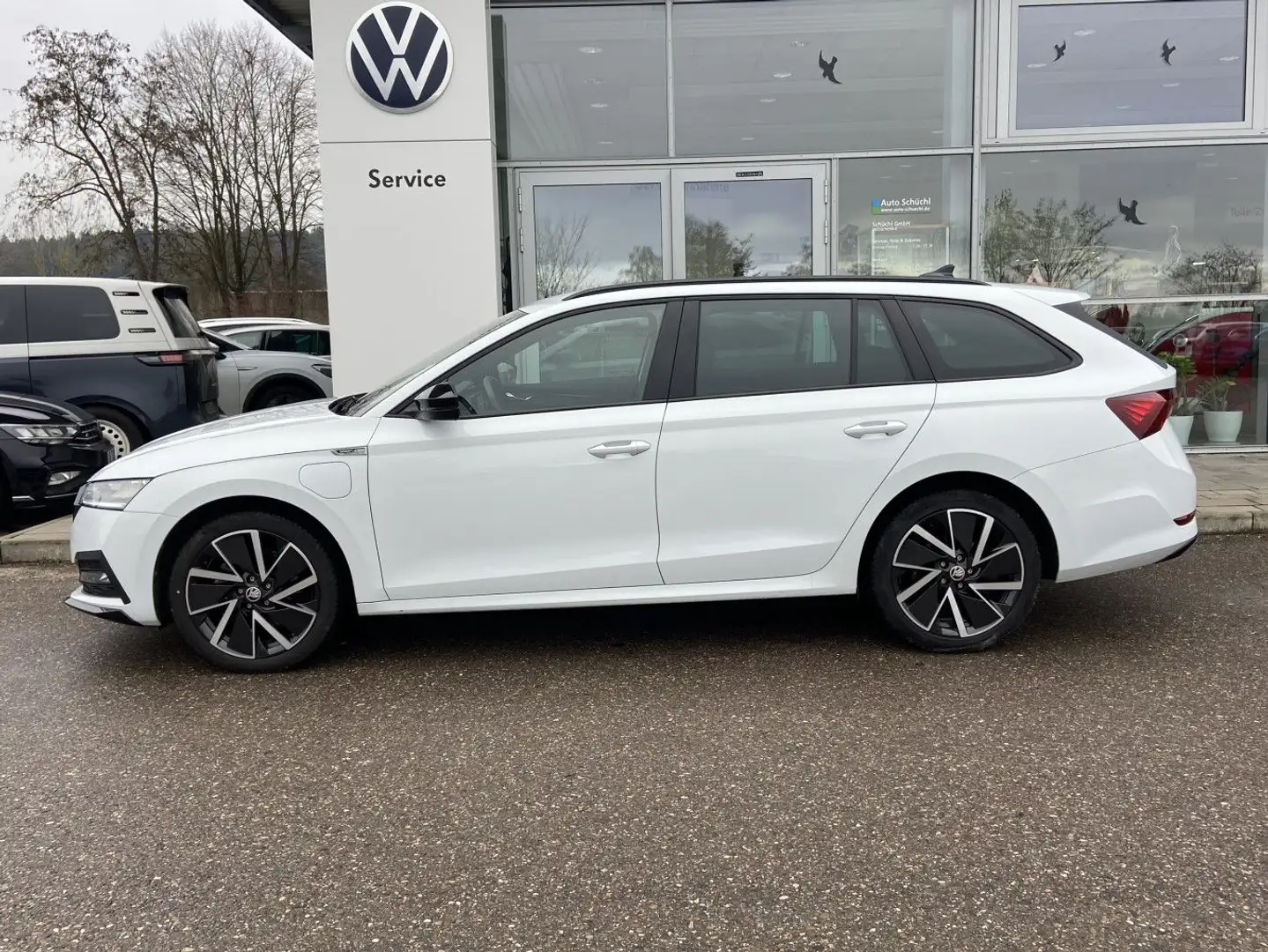 Skoda Octavia Combi iV 1.4 TSI DSG SPORTLINE 18"+NAVI- Weiß - 2